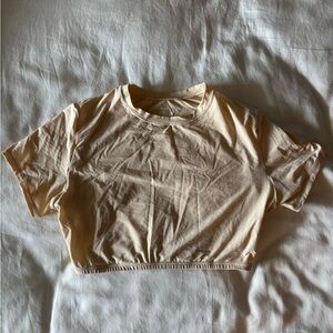 SKIMS Cream Women's Crop Top
